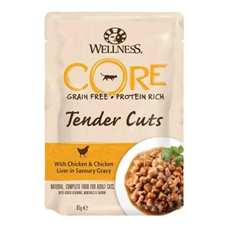 Wellness Core Tender Cuts Cat Wet Food Tender Cuts Chicken & Liver 85G — photo 1
