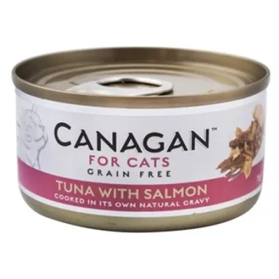 Canagan Adult Cat Wet Food Wet Cat Food Tuna & Salmon 75G