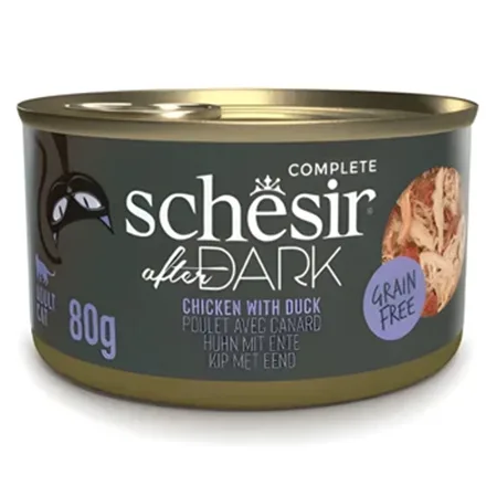 Schesir After Dark Cat Wet Food Wholefood In Broth Chicken & Duck 80G — photo 1