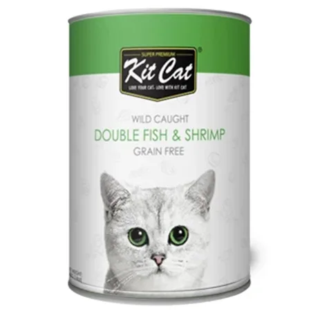 Kit Cat Cat Wet Food Wild Caught Fish & Shrimp 400G — photo 1