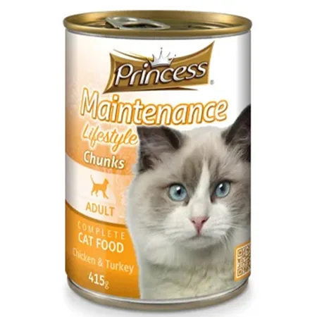 Princess Adult Cat Wet Food Chicken & Turkey 405G — photo 1