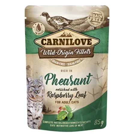 Carnilove Adult Cat Wet Food Pheasant Enriched With Raspberry Leaves 85G — photo 1