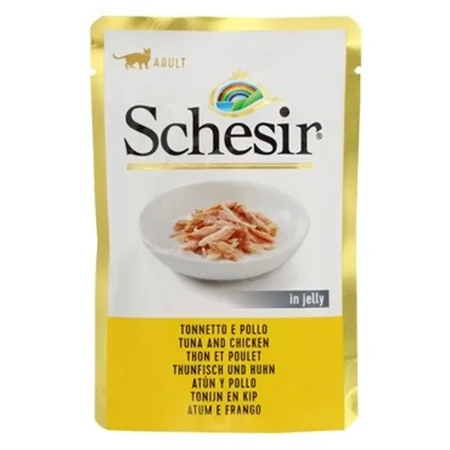 Schesir Adult Cat Wet Food Chicken & Tuna Flavor 85G — photo 1