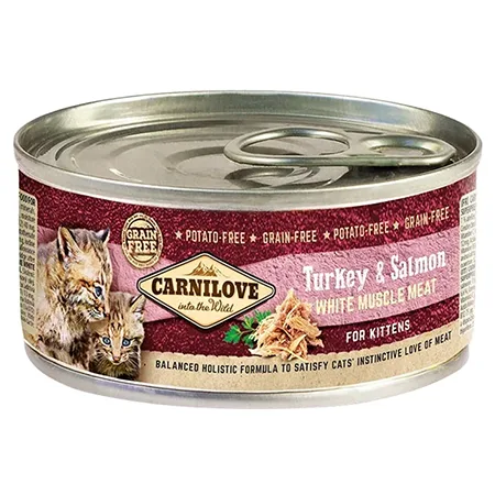 Carnilove Kitten Cat Wet Food Turkey & Salmon 100G — photo 1