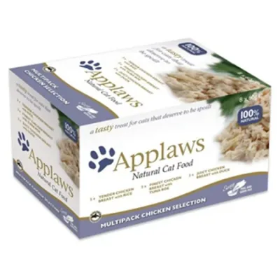 Applaws Cat Wet Food Chicken Selection 8X60G 8 Pcs