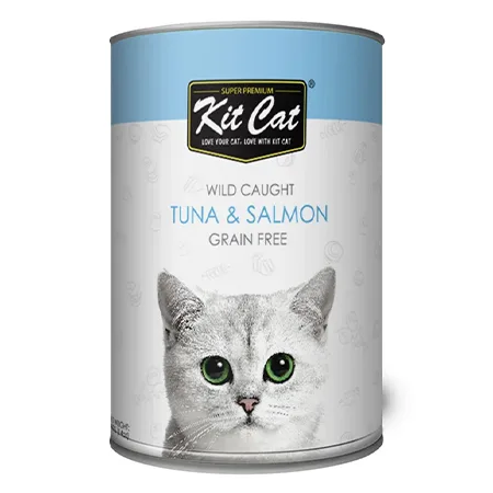 Kit Cat Cat Wet Food Tuna & Salmon 400G — photo 1