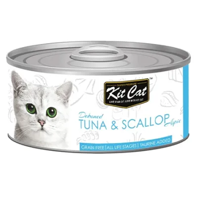 Kit Cat Cat Wet Food Tuna & Scallop 80G