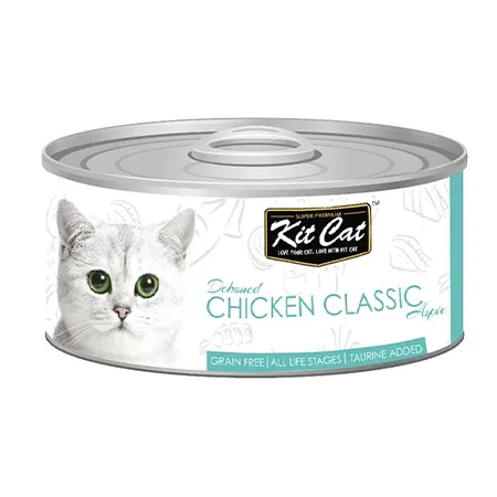 Kit Cat Cat Wet Food Chicken Classic 80G — photo 1