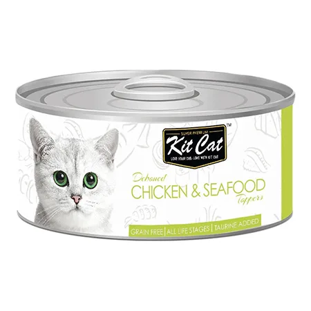 Kit Cat Cat Wet Food Chicken & Seafood 80G — photo 1