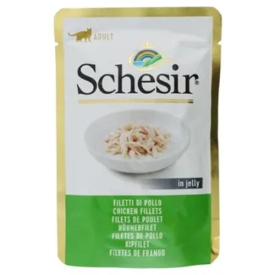 Schesir Cat Wet Food Chicken Fillet In Jelly 85G
