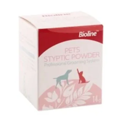 Bioline Adult Dog First Aid Health Styptic Powder —
