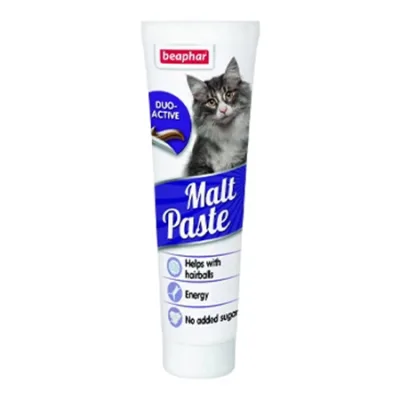 Beaphar Adult Cat Supplement Health Malt Paste Anti-Hairball Malt 100G