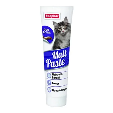 Beaphar Adult Cat Supplement Health Malt Paste Anti-Hairball Malt 100G — photo 1