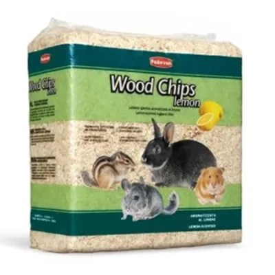 Padovan Rodents Bedding Hygiene Wood Chips Lemon 1Kg