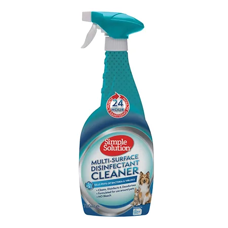 Simple Solution Adult Dog Cleaning Hygiene Disinfectant, Multi-Surface Unscented 750Ml — photo 1