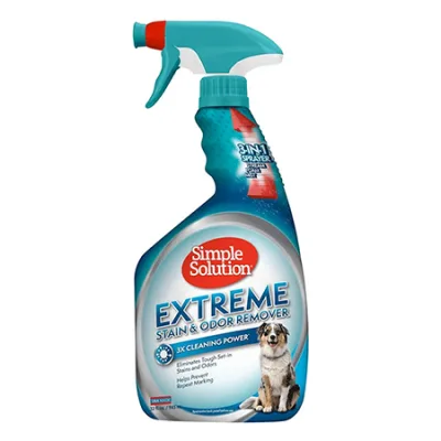Simple Solution Adult Dog Cleaning Hygiene Extreme Stain & Odour Remover Unscented 32Oz