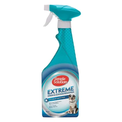 Simple Solution Adult Dog Cleaning Hygiene Extreme Stain & Odour Remover Unscented 500Ml