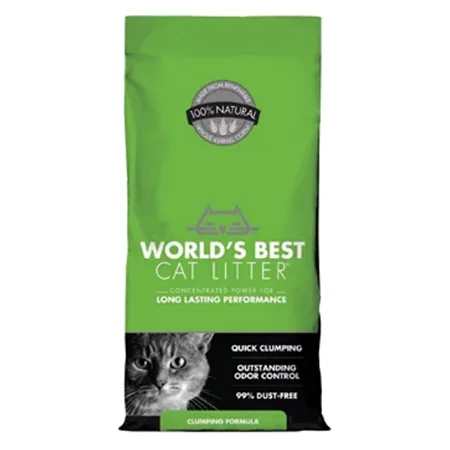 World's Best Adult Cat Litter Hygiene Clumping Unscented 8Lb — photo 1
