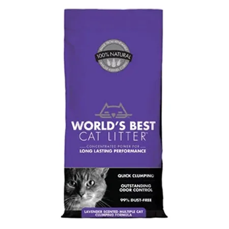 World's Best Adult Cat Litter Hygiene Clumping Scented 8Lb — photo 1