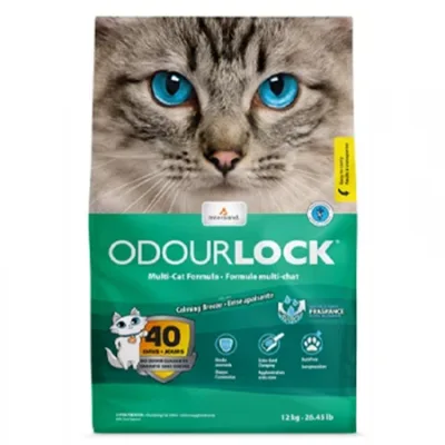 Odourlock Cat Litter Hygiene Clumping Calming Breeze 12Kg