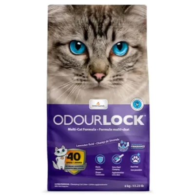 Intersand Cat Litter Hygiene Clumping Lavender Field 6Kg