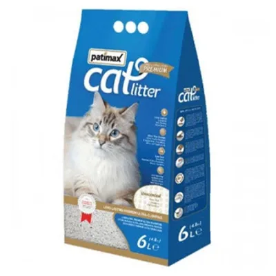 Patimax Cat Litter Hygiene Clumping Multiple Cat Orange 6L
