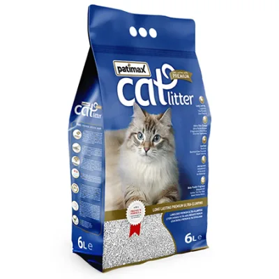 Patimax Cat Litter Hygiene Clumping Multiple Cat Lavender 6L