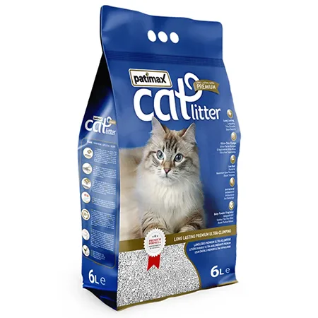 Patimax Cat Litter Hygiene Clumping Multiple Cat Lavender 6L — photo 1