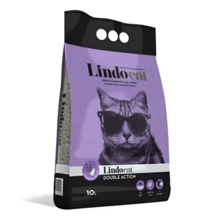 Lindocat Cat Litter Hygiene Double Action Unscented 10L — photo 1