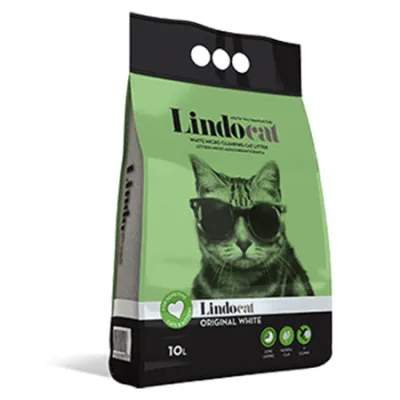 White Bentonite Cat Litter Hygiene Original White Fragrance Free Unscented 10L