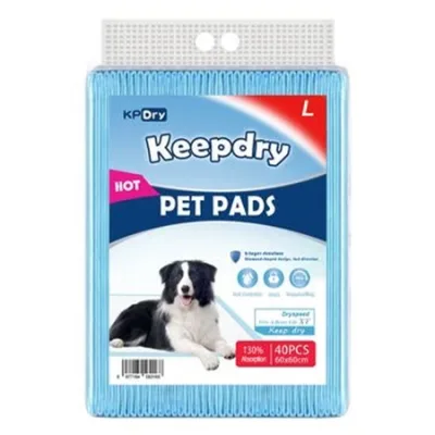 Keep Dry Dog Pads Hygiene Adhesive Stickers Unscented L