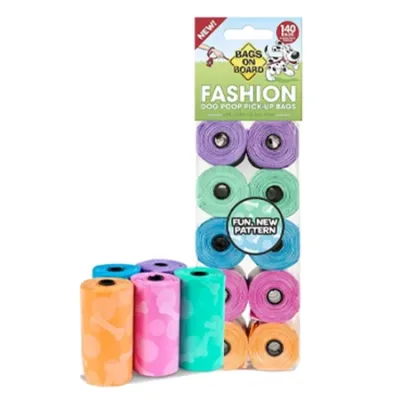 Bob Dog Poop Bags Hygiene Refill Fashion Print Fashion Print 14 Bags X 10 Rolls 140 Pcs
