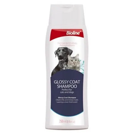 Bioline Cat & Dog Shampoo Hygiene Glossy Coat Unscented 250Ml — photo 1