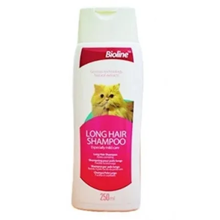 Bioline Cat Shampoo Hygiene Long Hair Unscented 250Ml — photo 2