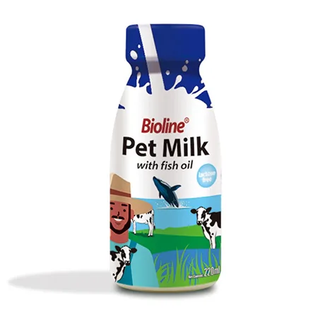 Bioline Cat & Dog Milk With Fish Oil Fish Oil 220Ml — photo 1