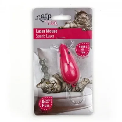 Laser Mouse Cat Interactive Toys Toy Pink