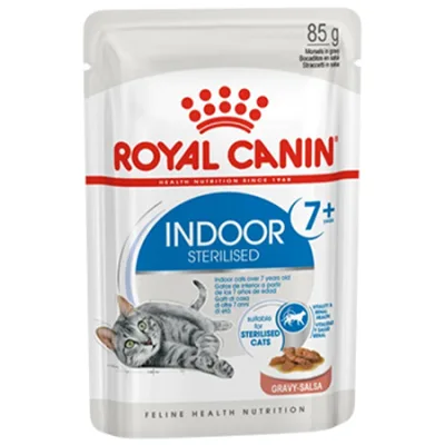 Royal Canin Senior Cat Wet Food Feline Health Nutrition Indoor Poultry 85G