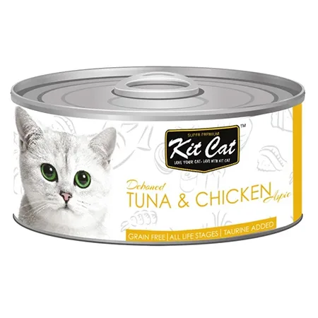 Kit Cat Cat Wet Food Tuna & Chicken 80G — photo 1