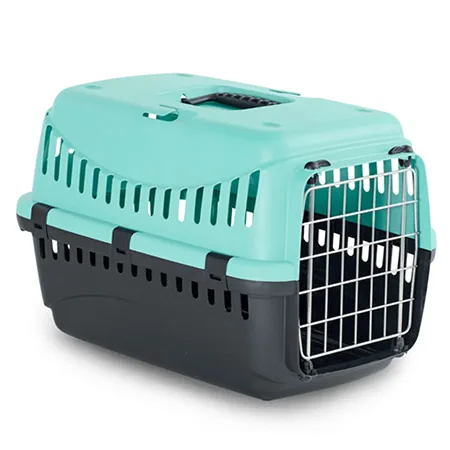 Bergamo Gipsy Adult Dog Carriers Accessories Transportino Large Metal Door Blue 58X38X38Cm — photo 1