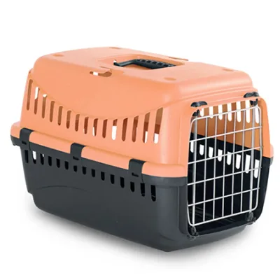 Bergamo Gipsy Adult Dog Carriers Accessories Transportino Large Metal Door Orange 58X38X38Cm