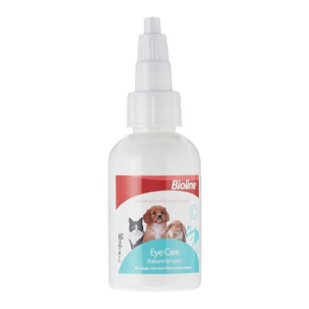Bioline Cat & Dog Eye Care Health Unscented 50Ml