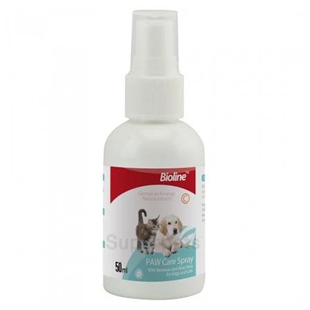 Bioline Adult Dog Spray Health Paw Care — 50Ml