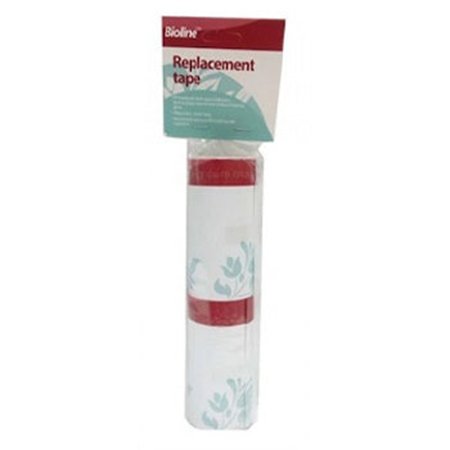 Bioline Cat & Dog Lint Roller Hygiene Refill Replacement Tape White 60Pcs 2 Pcs