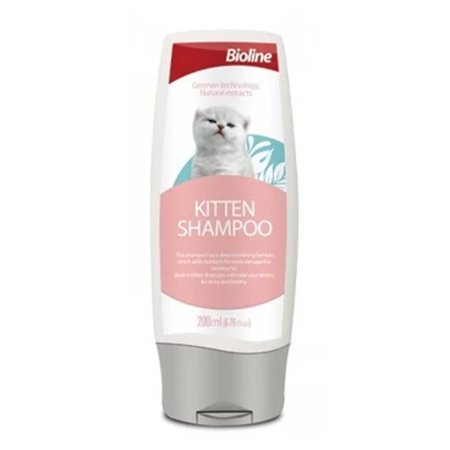 Bioline Kitten Cat Shampoo Hygiene Unscented 200Ml