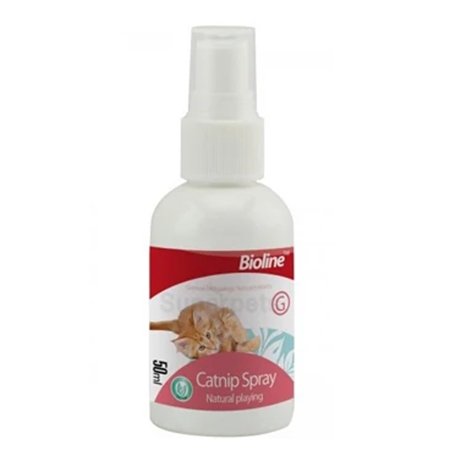 Bioline Cat Spray Toys Catnip Unscented 50Ml