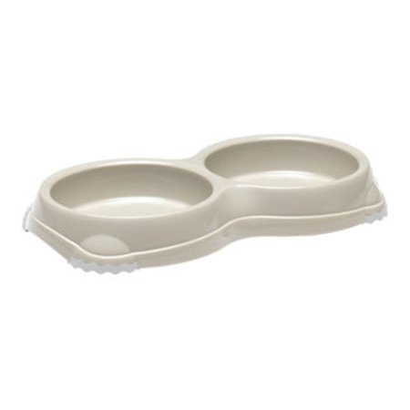 Moderna Cat & Dog Feeding Accessories Double Smarty Bowl Grey Xs